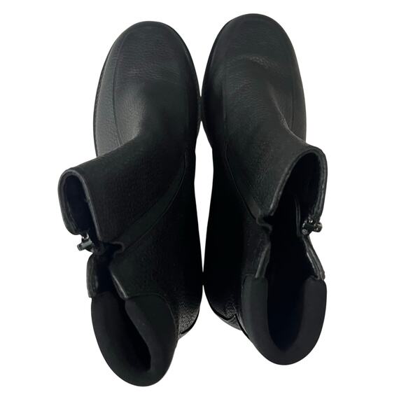 AJ Valenci Women's Black Short Boots Ankle Leather Size 8 M NEW - Picture 7 of 11